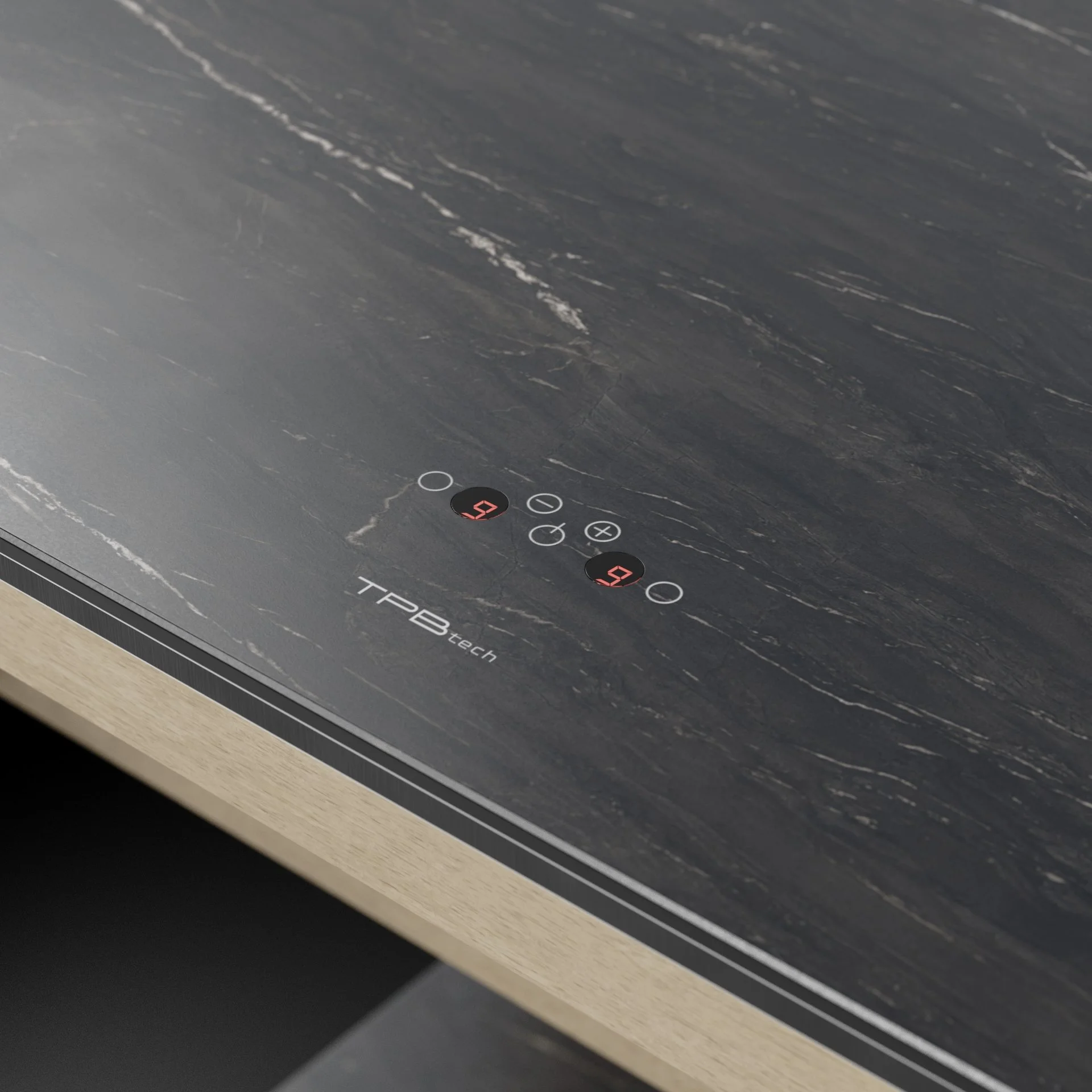 Belvedere Black porcelain-ceramic finish sample