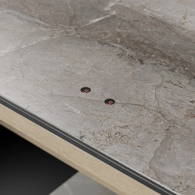 Geo Grey porcelain-ceramic finish sample