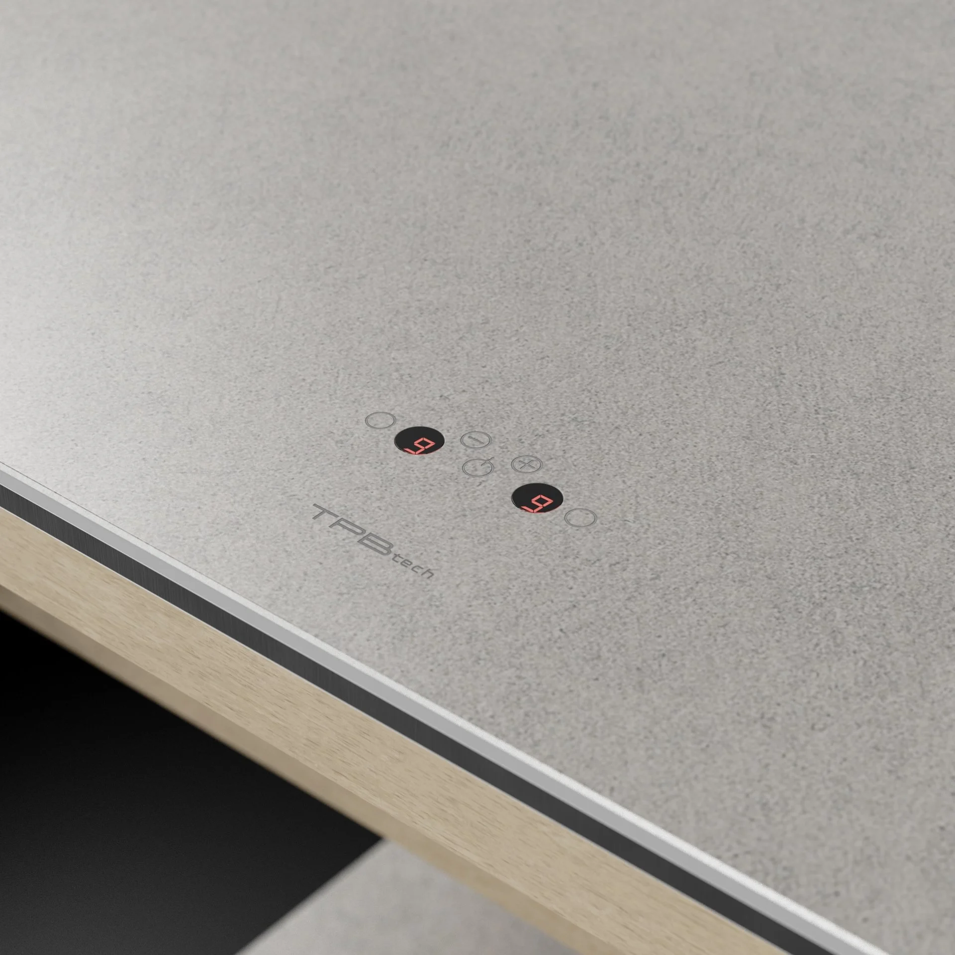 Imperia Silver porcelain-ceramic finish sample