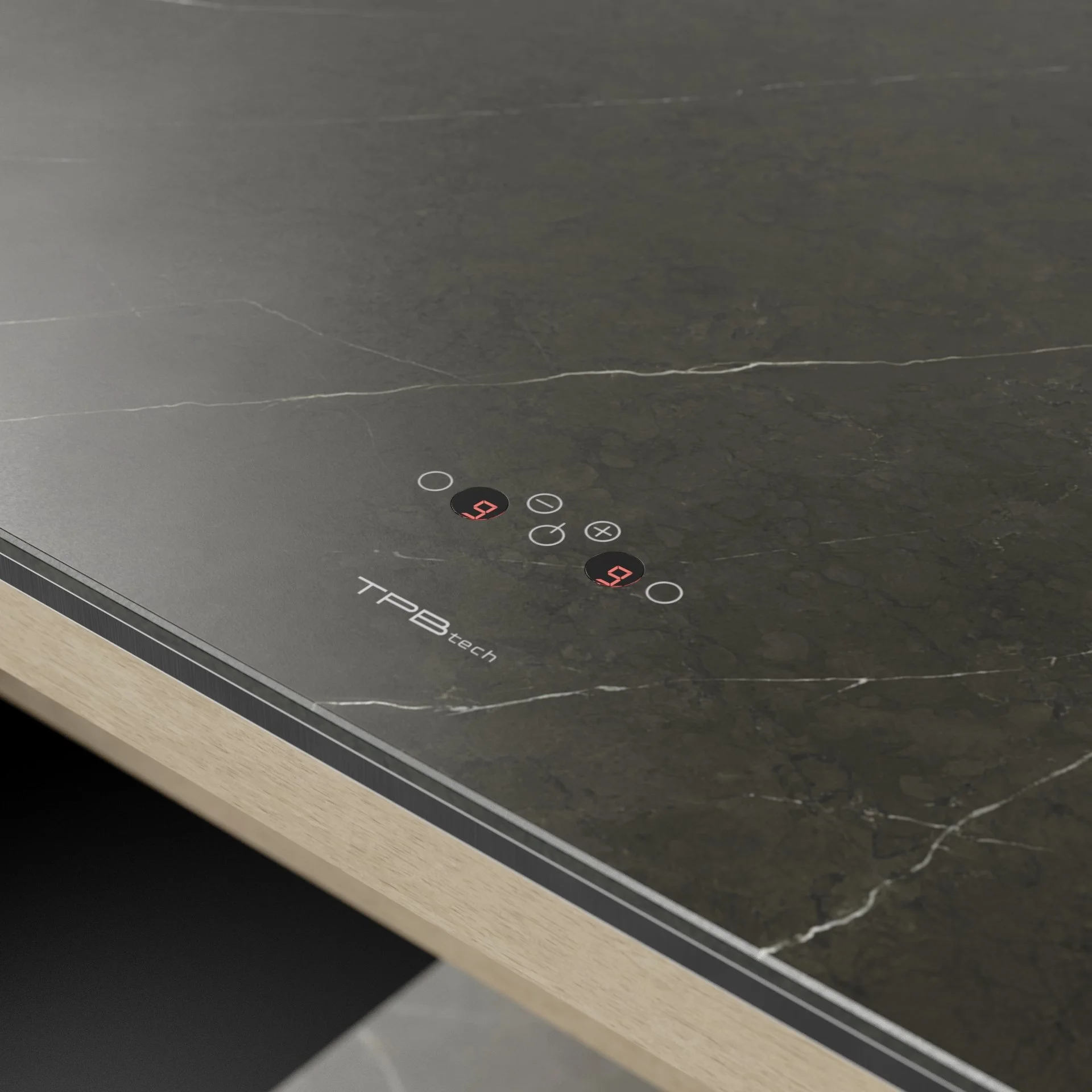 Pietra Grey porcelain-ceramic finish sample