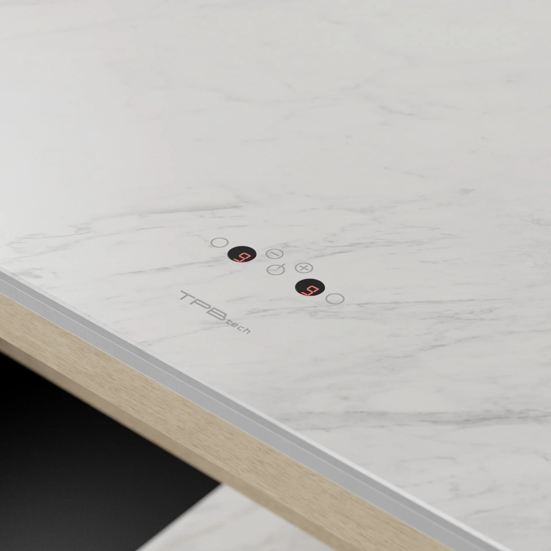 Premium White Naturale porcelain-ceramic finish sample